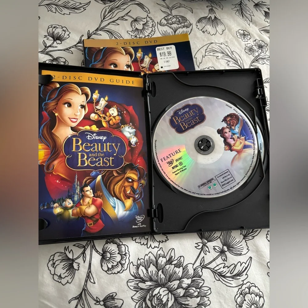 Disney Beauty and the Beast DVD - Picture 2 of 3
